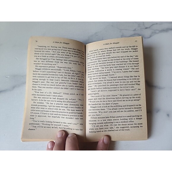 A Man For Maggie By Linda Randall Wisdom Paperback - Picture 5 of 10